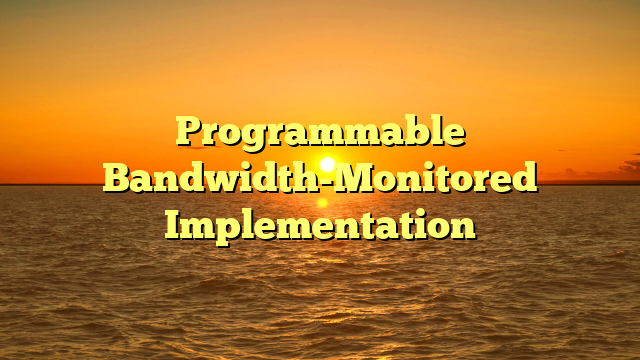 Programmable Bandwidth-Monitored Implementation
