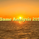 Game Analysis 215